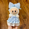 Mini Plush Doll'S Clothes Outfit Accessories For Korea Kpop Exo 15-17cm Labubu Idol Overalls set Clothing Gift