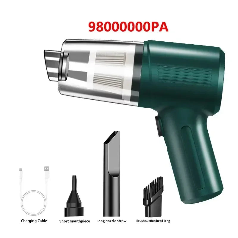 Car vacuum cleaner wireless multifunctional handheld portable car vacuum cleaner high-power mini suction and blowing integrated