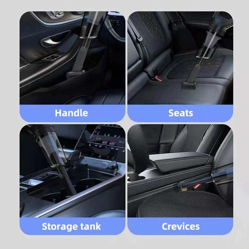 Car vacuum cleaner Multi purpose handheld strong suction rechargeable car household dual-use small wireless vacuum cleaner