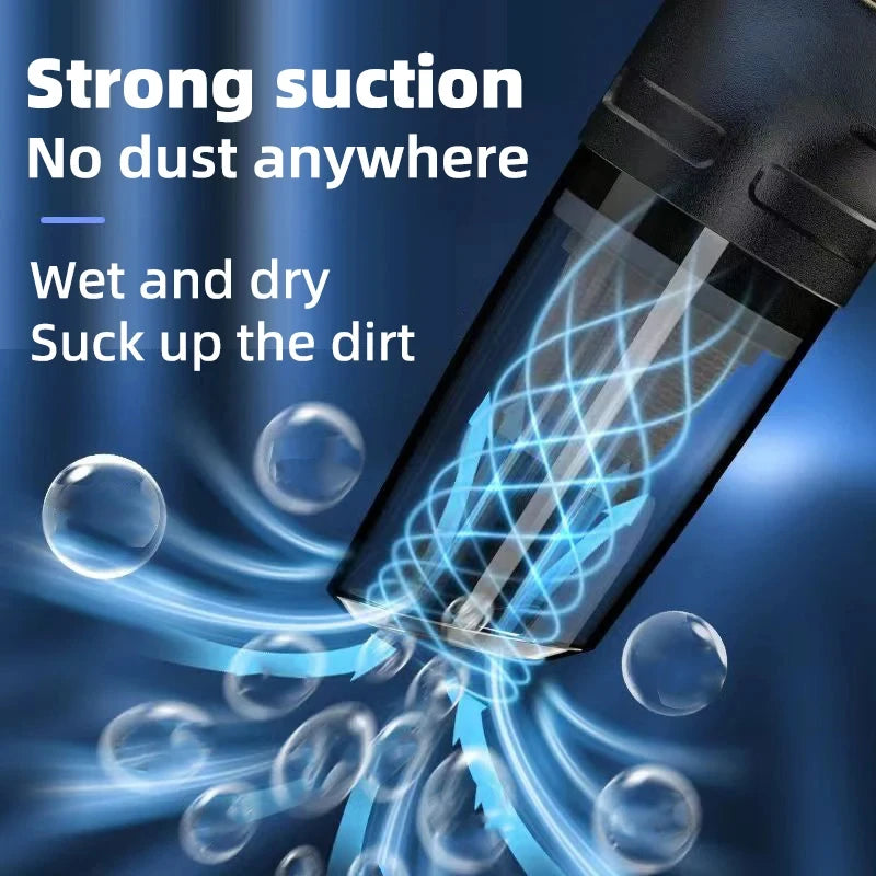 Car vacuum cleaner Multi purpose handheld strong suction rechargeable car household dual-use small wireless vacuum cleaner